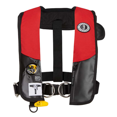 Mustang HIT Hydrostatic Inflatable PFD w/Harness - Red/Black [MD318402-123-0-202] - Life Raft Professionals