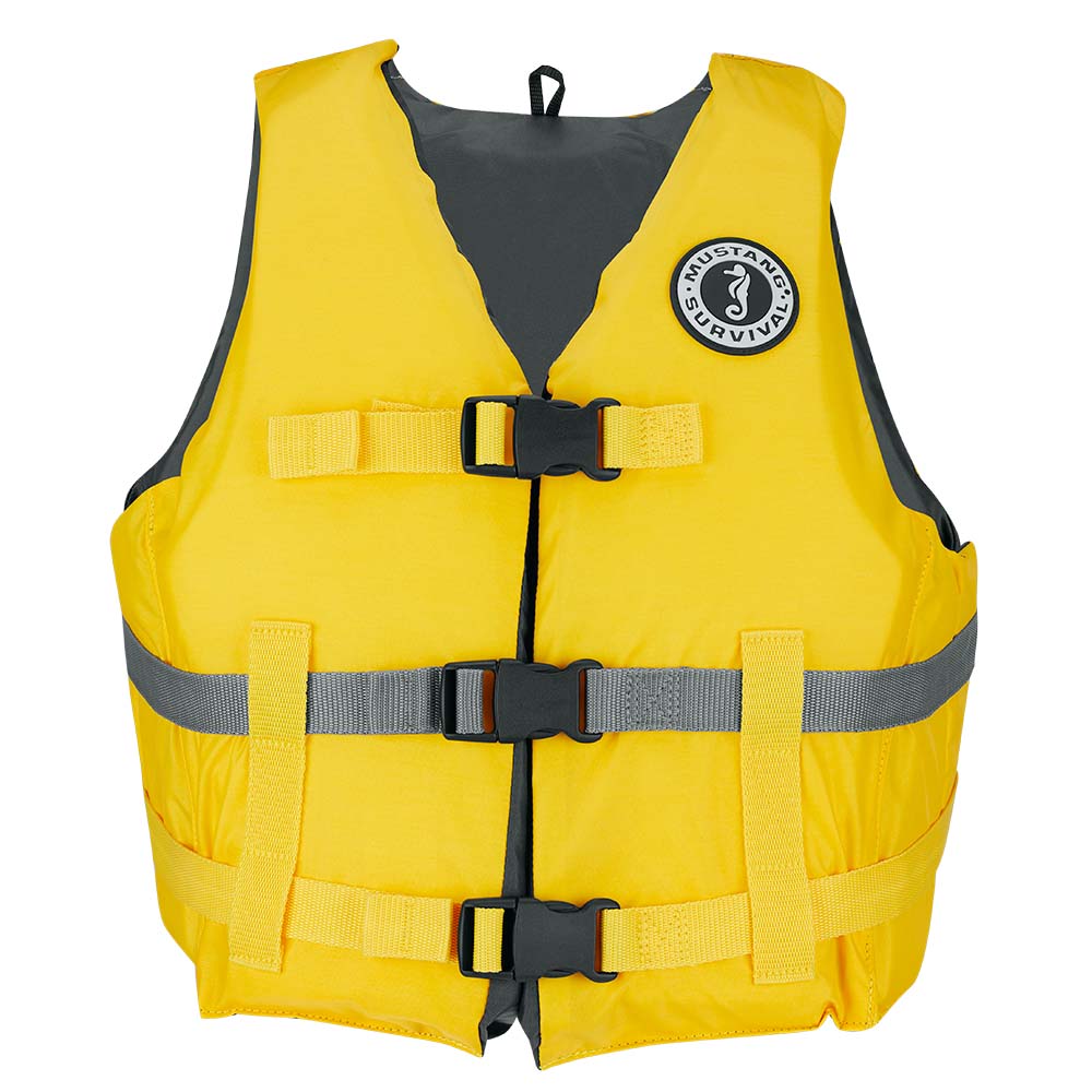 Mustang Livery Foam Vest - Red - X-Large/XX-Large [MV701DMS-25-XL/XXL-216] - Life Raft Professionals