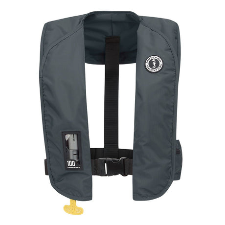 Mustang MIT 100 Convertible Inflatable PFD - Admiral Grey - Life Raft Professionals