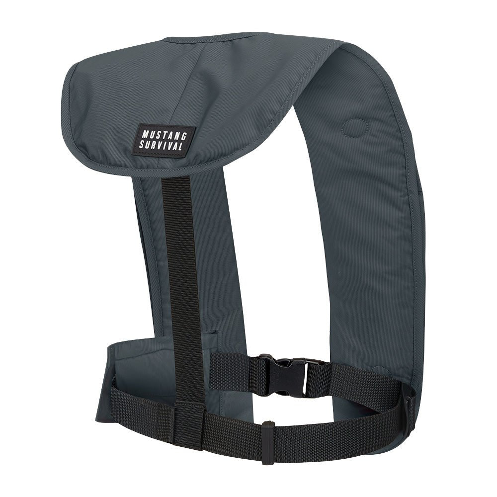 Mustang MIT 100 Convertible Inflatable PFD - Admiral Grey - Life Raft Professionals
