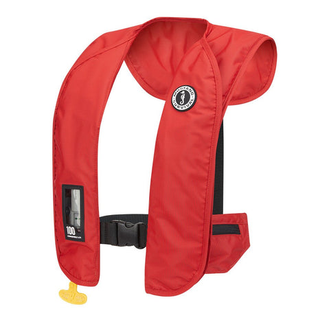 Mustang MIT 100 Convertible Inflatable PFD - Red - Life Raft Professionals