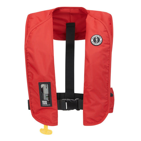 Mustang MIT 100 Convertible Inflatable PFD - Red - Life Raft Professionals