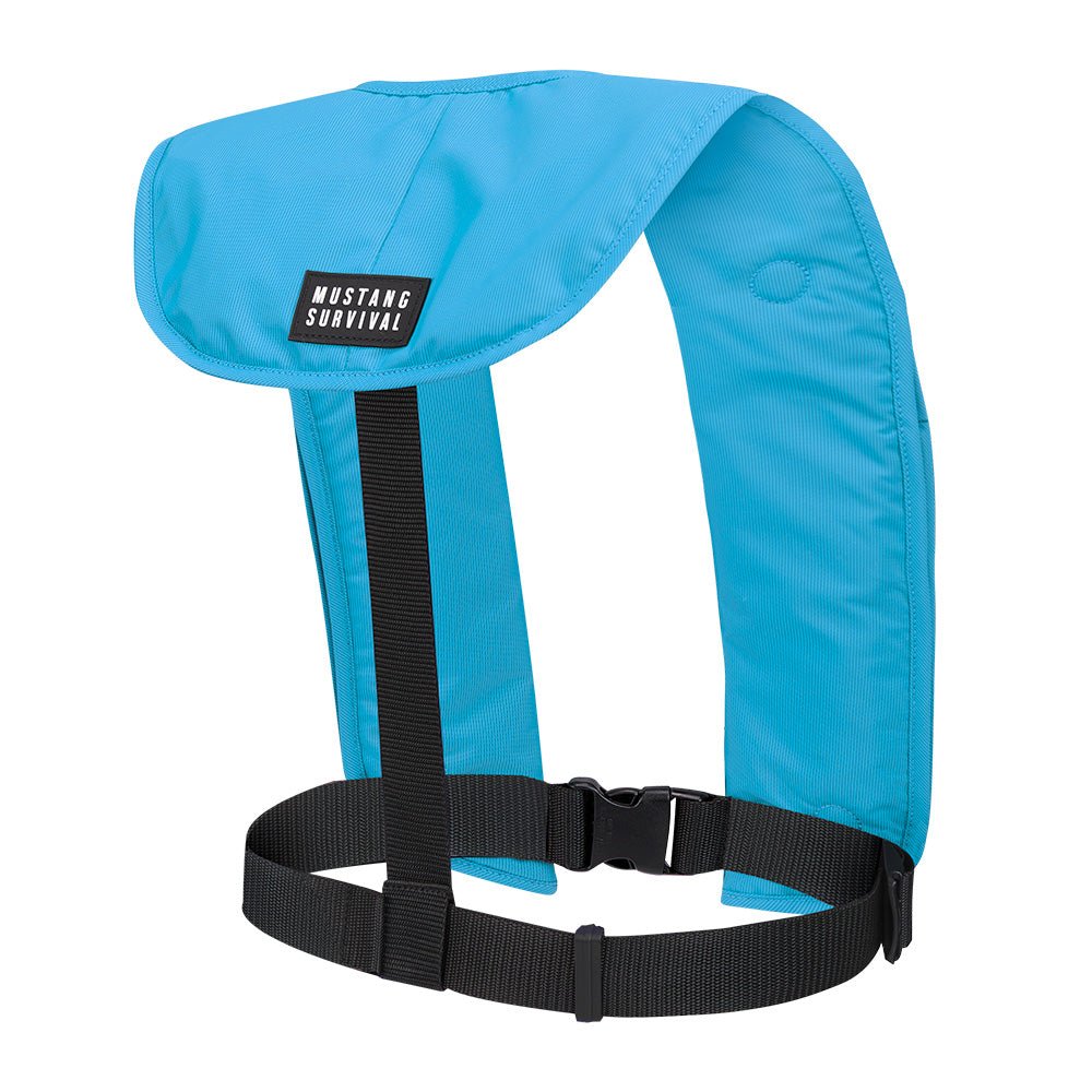 Mustang MIT 70 Automatic Inflatable PFD - Azure (Blue) - Life Raft Professionals