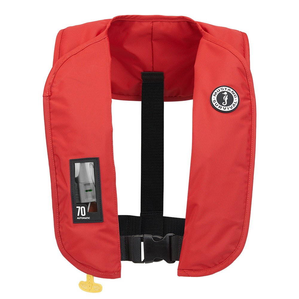 Mustang MIT 70 Automatic Inflatable PFD - Red - Life Raft Professionals