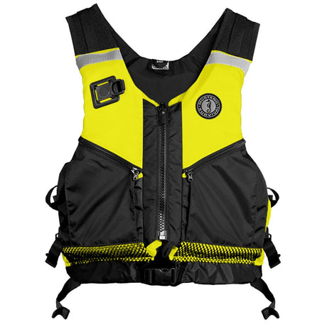 Mustang Operations Support Water Rescue Vest - Fluorescent Yellow/Green/Black - Medium/Large [MRV050WR-251-M/L-216] - Life Raft Professionals