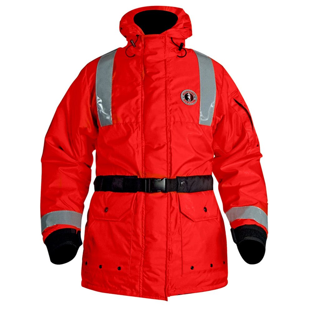 Mustang ThermoSystem Plus Flotation Coat - Red - Small [MC1536-4-S-206] - Life Raft Professionals