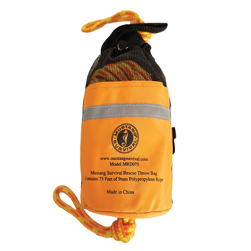 Mustang Throw Bag w/75 Rope [MRD075-0-0-215] - Life Raft Professionals