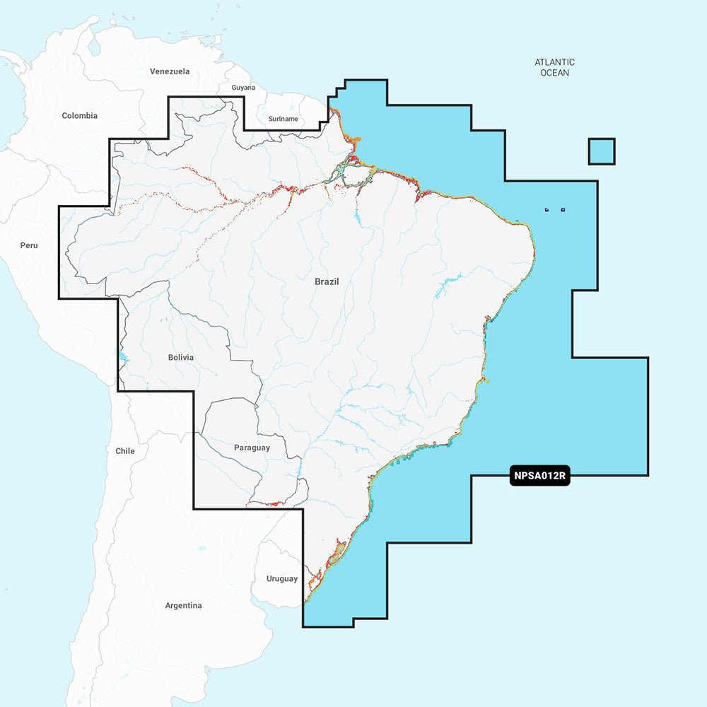 Navionics Platinum+ NPSA012R - Brazil - Life Raft Professionals
