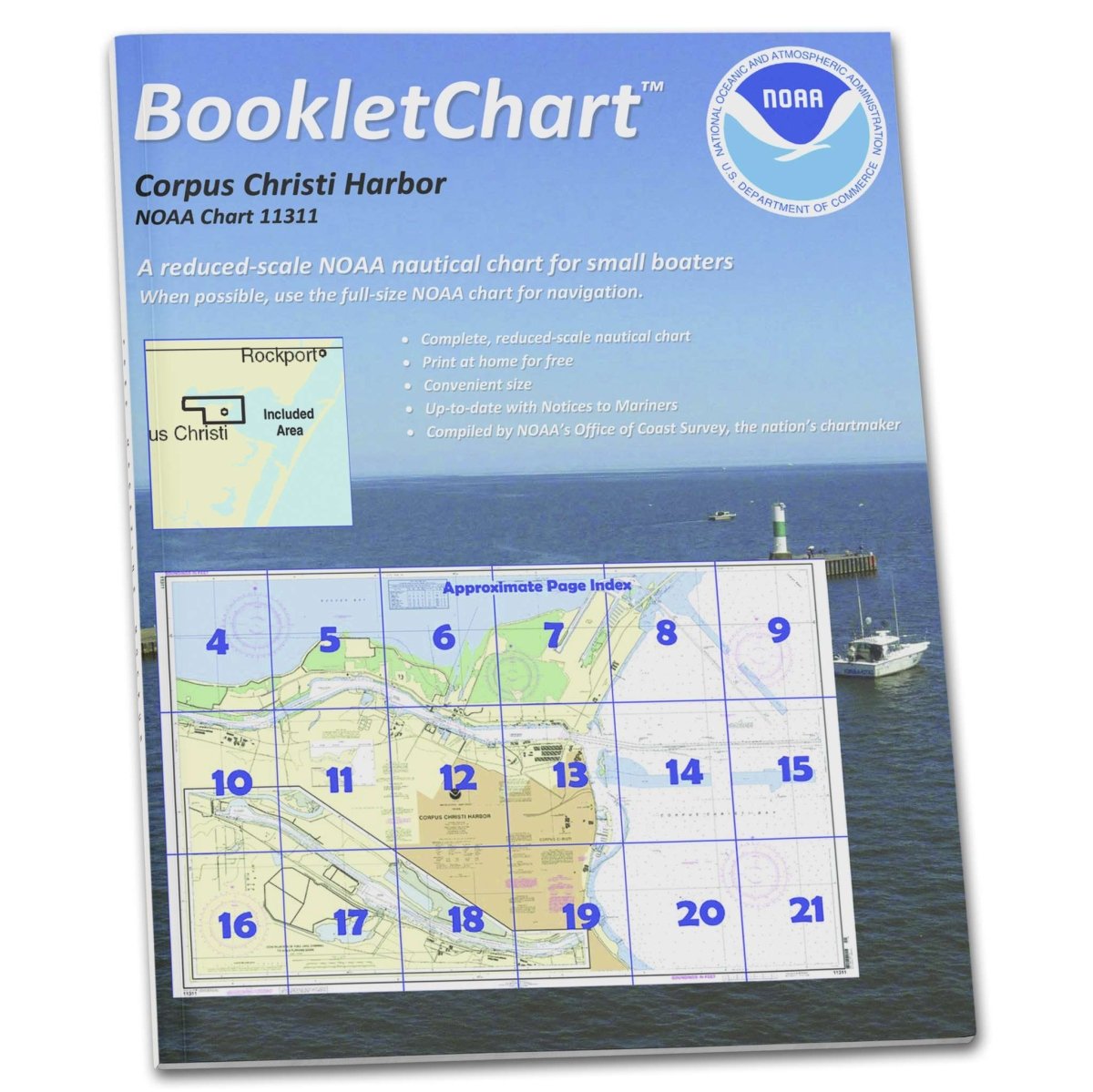 NOAA BookletChart 11311: Corpus Christi Harbor - Life Raft Professionals