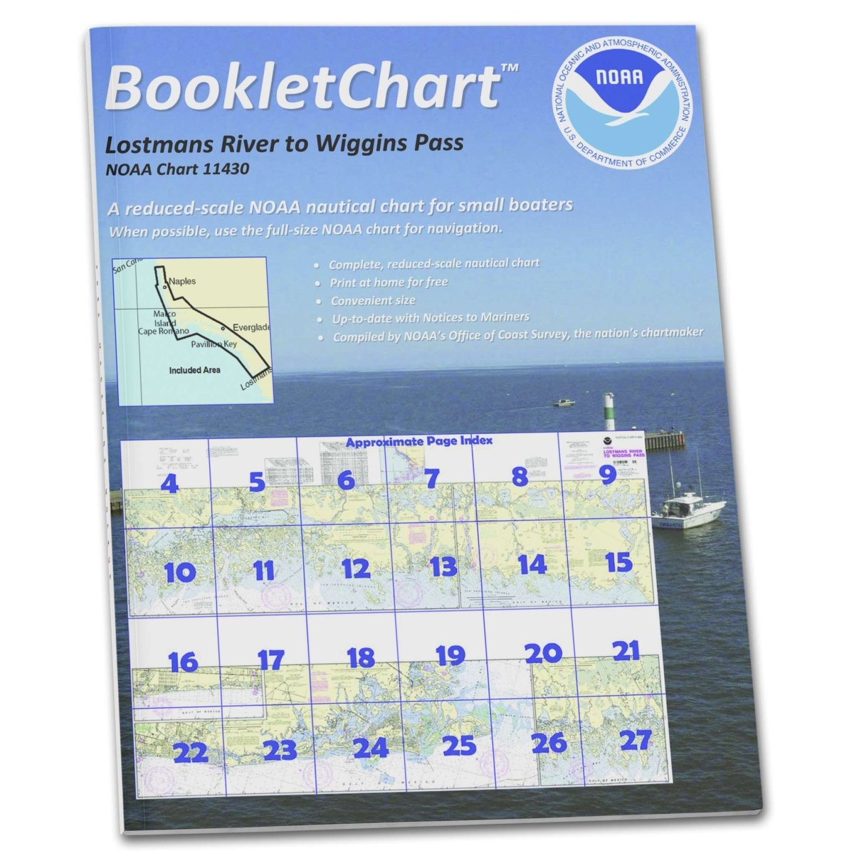 NOAA BookletChart 11430: Lostmans River to Wiggins Pass - Life Raft Professionals