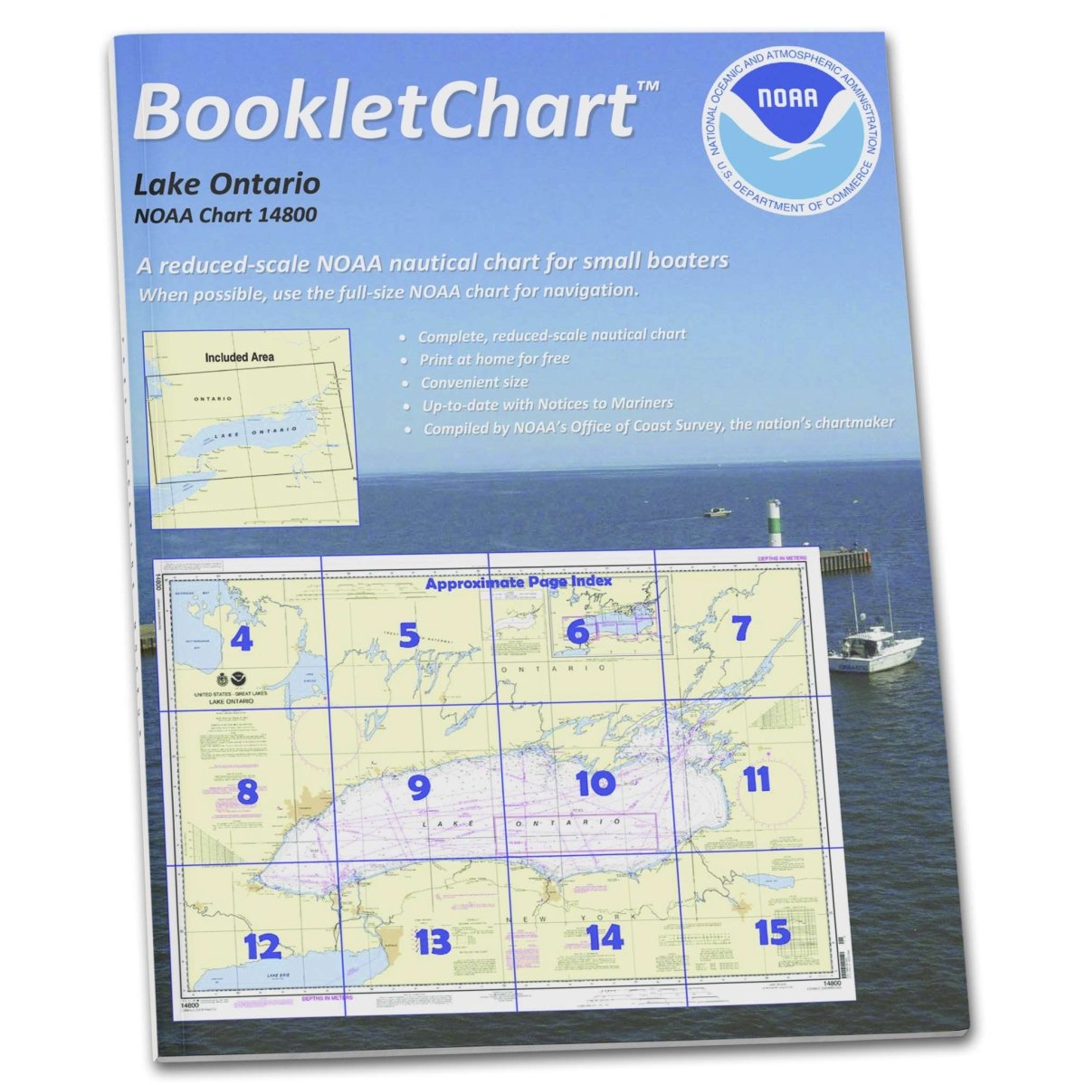 NOAA BookletChart 14800: Lake Ontario - Life Raft Professionals