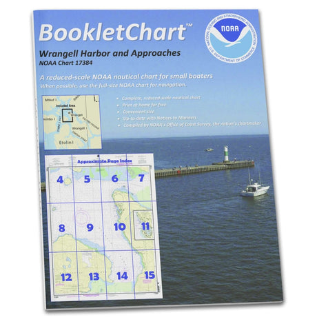 NOAA BookletChart 17384: Wrangell Harbor and approaches; Wrangell Harbor - Life Raft Professionals