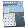 NOAA BookletChart 18500: Columbia River to Destruction Island, Handy 8.5" x 11" Size. Paper Chart Book Designed for use Aboard Small Craft - Life Raft Professionals