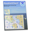 NOAA BookletChart 18649: Entrance to San Francisco Bay, Handy 8.5" x 11" Size. Paper Chart Book Designed for use Aboard Small Craft - Life Raft Professionals