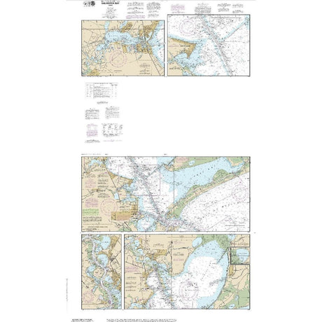 NOAA Chart 11326: Galveston Bay - Life Raft Professionals