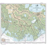 NOAA Chart 11352: Intracoastal Waterway New Orleans to Calcasieu River East Section - Life Raft Professionals