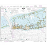 NOAA Chart 11446: Intracoastal Waterway Sugarloaf Key To Key West - Life Raft Professionals