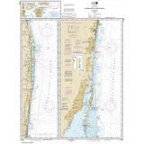 NOAA Chart 11466: Jupiter Inlet to Fowey Rocks; Lake Worth Inlet - Life Raft Professionals