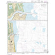 NOAA Chart 11490: Approaches to St. Johns River; St. Johns River Entrance - Life Raft Professionals