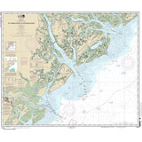 NOAA Chart 11513: St. Helena Sound to Savannah River - Life Raft Professionals