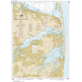 NOAA Chart 12325: Navesink And Shrewsbury Rivers - Life Raft Professionals