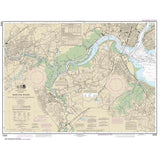 NOAA Chart 12332: Raritan River Raritan Bay to New Brunswick - Life Raft Professionals