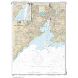 NOAA Chart 12371: New Haven Harbor; New Haven Harbor (Inset) - Life Raft Professionals