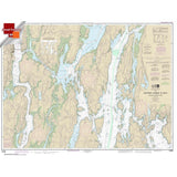 NOAA Chart 13296: Boothbay Harbor to Bath: Including Kennebec River - Life Raft Professionals