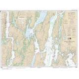 NOAA Chart 13296: Boothbay Harbor to Bath: Including Kennebec River - Life Raft Professionals