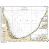 NOAA Chart 14905: Waukegan to South Haven; Michigan City; Burns International Harbor; New Buffalo - Life Raft Professionals