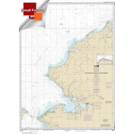 NOAA Chart 16005: Cape Prince of Wales to Pt. Barrow - Life Raft Professionals