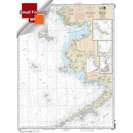 NOAA Chart 16006: Bering Sea-eastern part; St. Matthew Island: Bering Sea; Cape Etolin: Achorage: Nunivak Island - Life Raft Professionals
