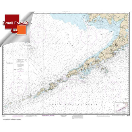 NOAA Chart 16011: Alaska Peninsula and Aleutian Islands to Seguam Pass - Life Raft Professionals
