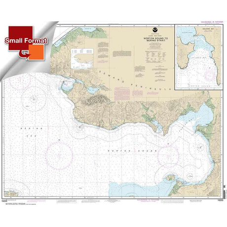 NOAA Chart 16200: Norton Sound; Golovnin Bay - Life Raft Professionals