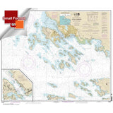 NOAA Chart 17327: Sitka Harbor and approaches; Sitka Harbor - Life Raft Professionals