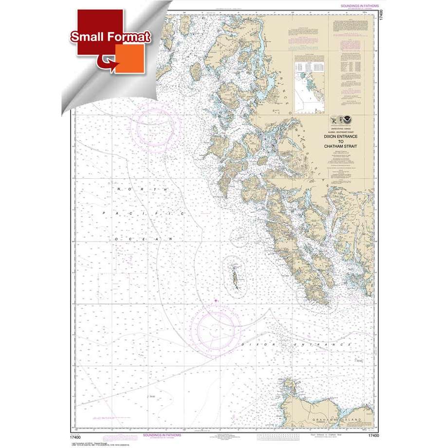 NOAA Chart 17400: Dixon Entrance to Chatham Strait - Life Raft Professionals