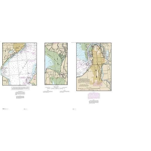NOAA Chart 18423: Bellingham to Everett Including San Juan Islands; Blaine (7 PAGE FOLIO) Not updated since 2014 - Life Raft Professionals