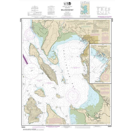 NOAA Chart 18424: Bellingham Bay; Bellingham Harbor - Life Raft Professionals