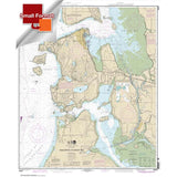 NOAA Chart 18427: Anacortes to Skagit Bay - Life Raft Professionals