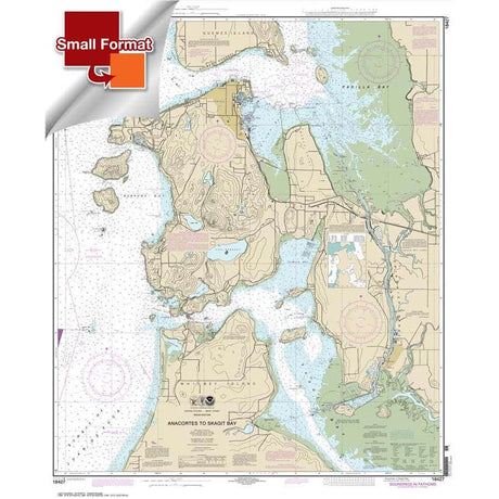 NOAA Chart 18427: Anacortes to Skagit Bay - Life Raft Professionals