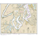 NOAA Chart 18448: Puget Sound-southern part - Life Raft Professionals