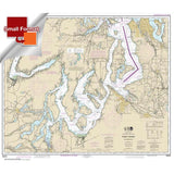 NOAA Chart 18448: Puget Sound-southern part - Life Raft Professionals