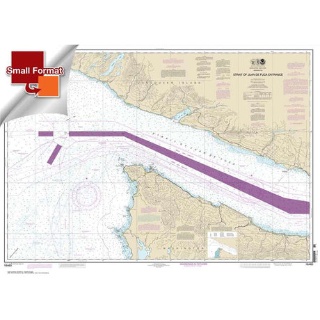 NOAA Chart 18460: Stait of Juan de Fuca Entrance - Life Raft Professionals