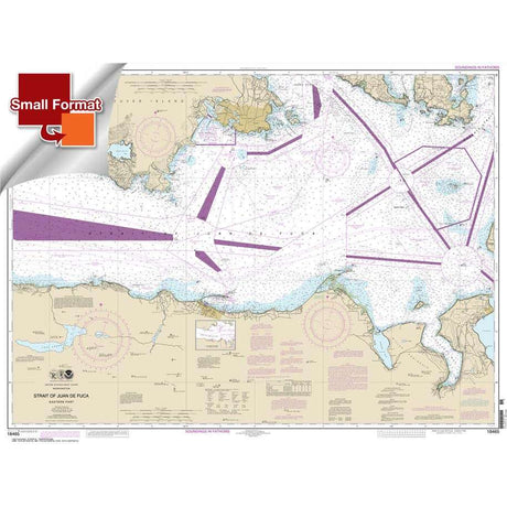 NOAA Chart 18465: Strait of Juan de Fuca-eastern part - Life Raft Professionals