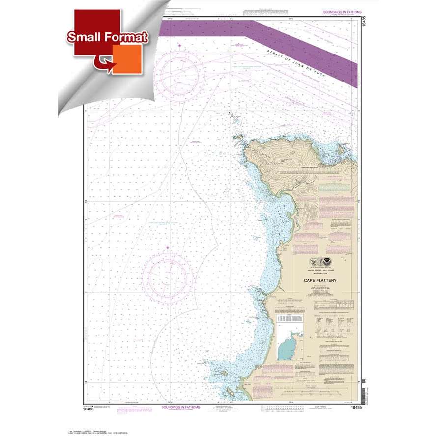 NOAA Chart 18485: Cape Flattery - Life Raft Professionals