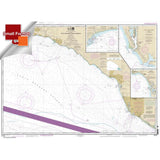 NOAA Chart 18725: Port Hueneme to Santa Barbara; Santa Barbara; Channel Islands Harbor and Port Hueneme; Ventura - Life Raft Professionals