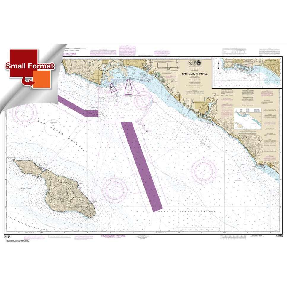 NOAA Chart 18746: San Pedro Channel; Dana Point Harbor - Life Raft Professionals