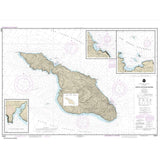 NOAA Chart 18757: Santa Catalina Island; Avalon Bay; Catalina Harbor; Isthmus Cove - Life Raft Professionals