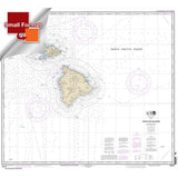 NOAA Chart 19010: Hawai'ian Islands southern part - Life Raft Professionals