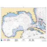 NOAA Chart 411: Gulf of Mexico - Life Raft Professionals